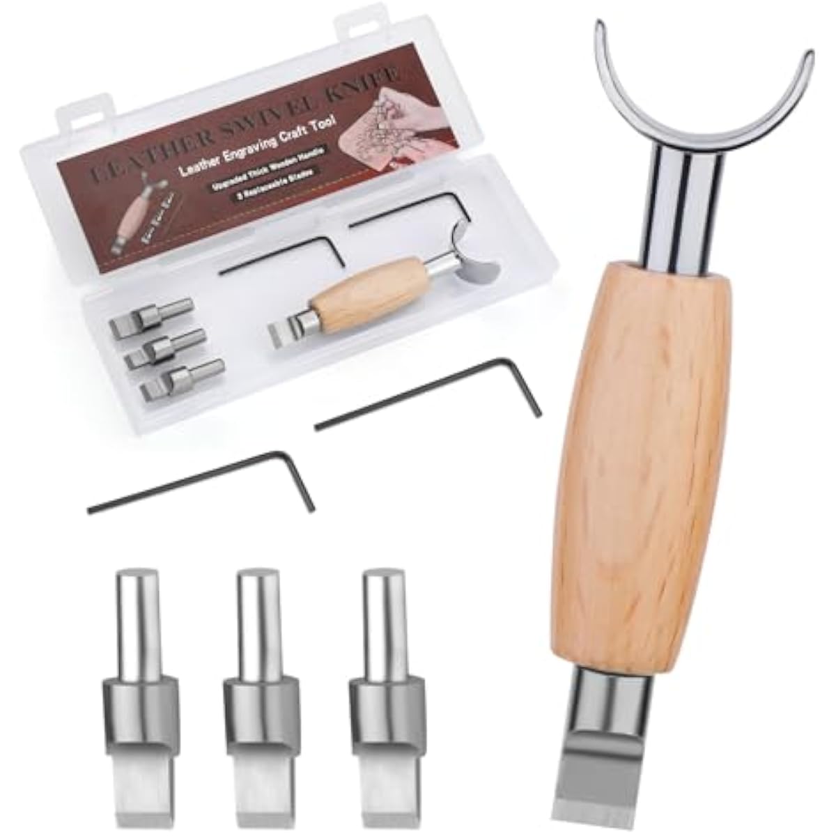 Swivel Knife Tool - Leather Swivel Knife, Leather Working Tools