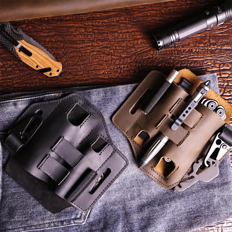 Outdoor Work Multitool Holder  - Leatherwork Knife Sheath review and price
