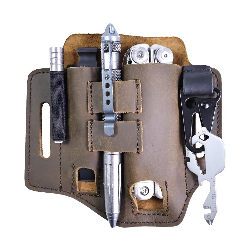 Outdoor Work Multitool Holder  - Leatherwork Knife Sheath review and price