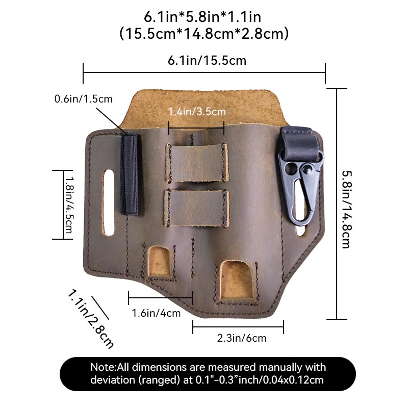 Outdoor Work Multitool Holder  - Leatherwork Knife Sheath review and price