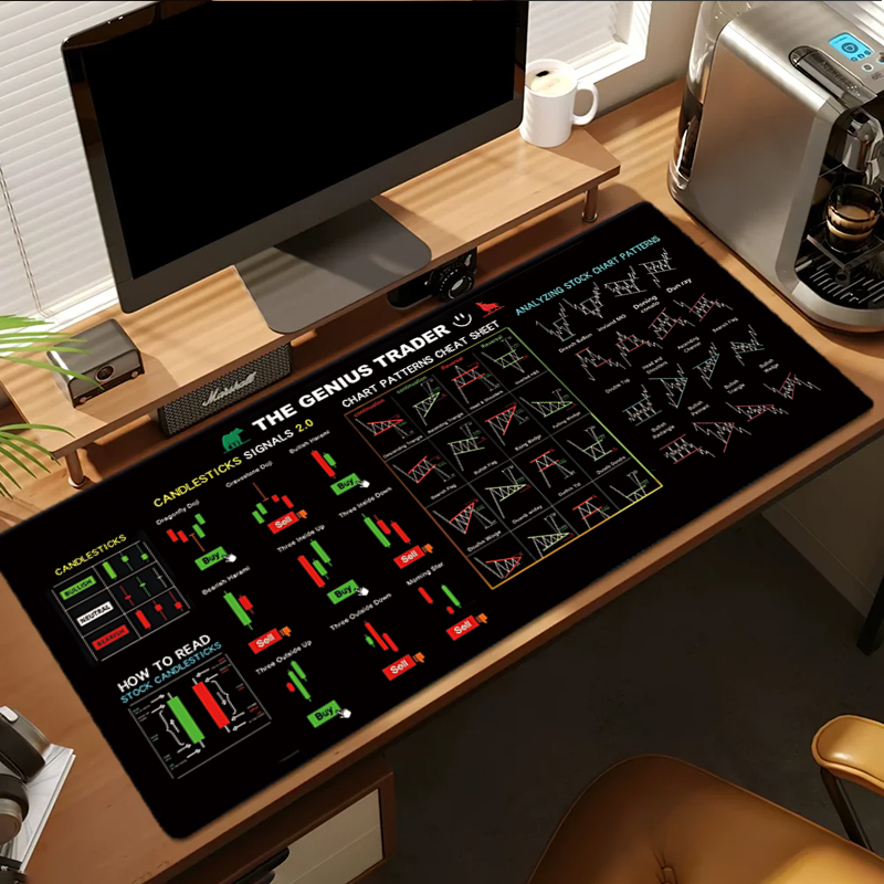 EXCO Stock Market Trader Leath - Leatherwork Desk review and price