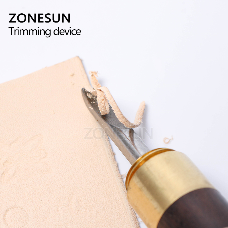 ZONESUN 1Piece 1.2mm Leathercr - Leather Edge Beveler review and price