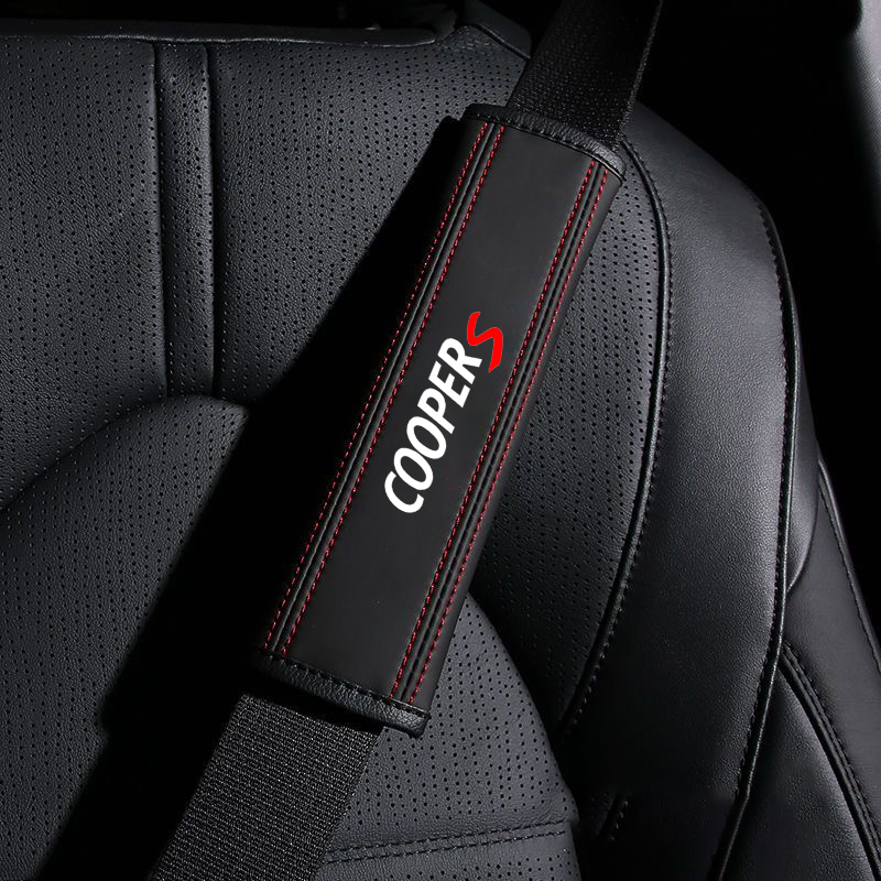 2Pcs Car Seat Belt Nappa Leath - Leather Works Near Me review and price