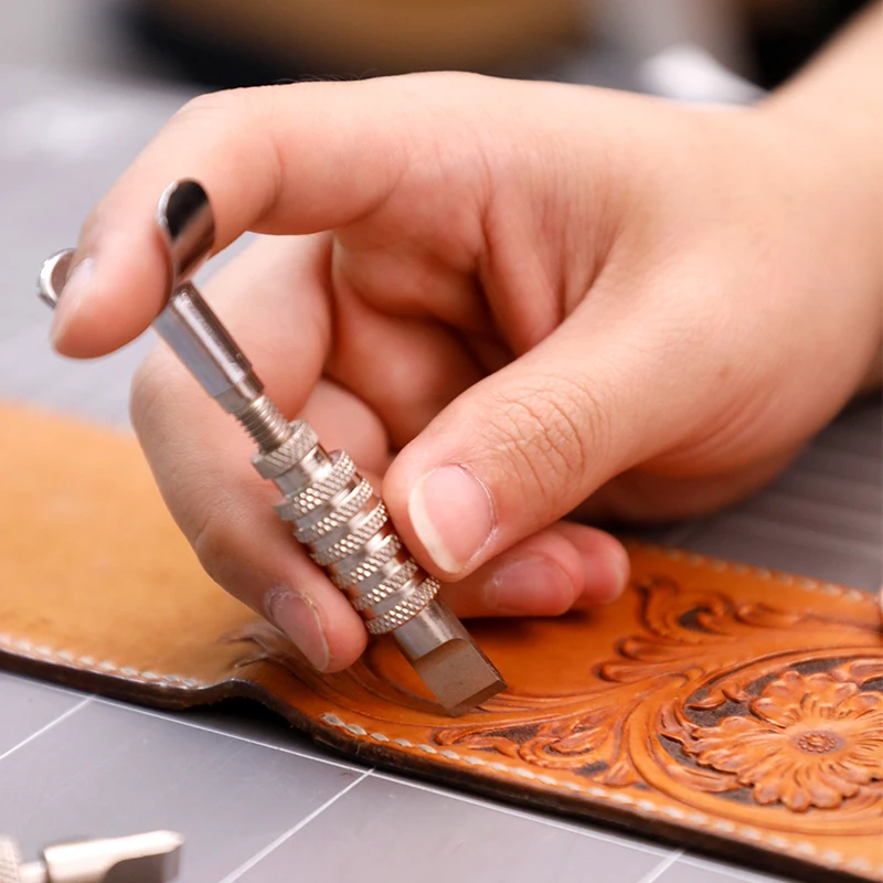 1PC Stainless Steel Leather Ca - Swivel Knife Tool review and price