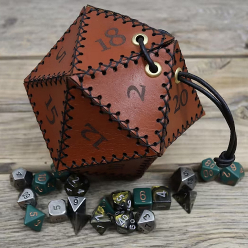 Drawstring Dice Bags for Daily - Leatherwork Ideas review and price