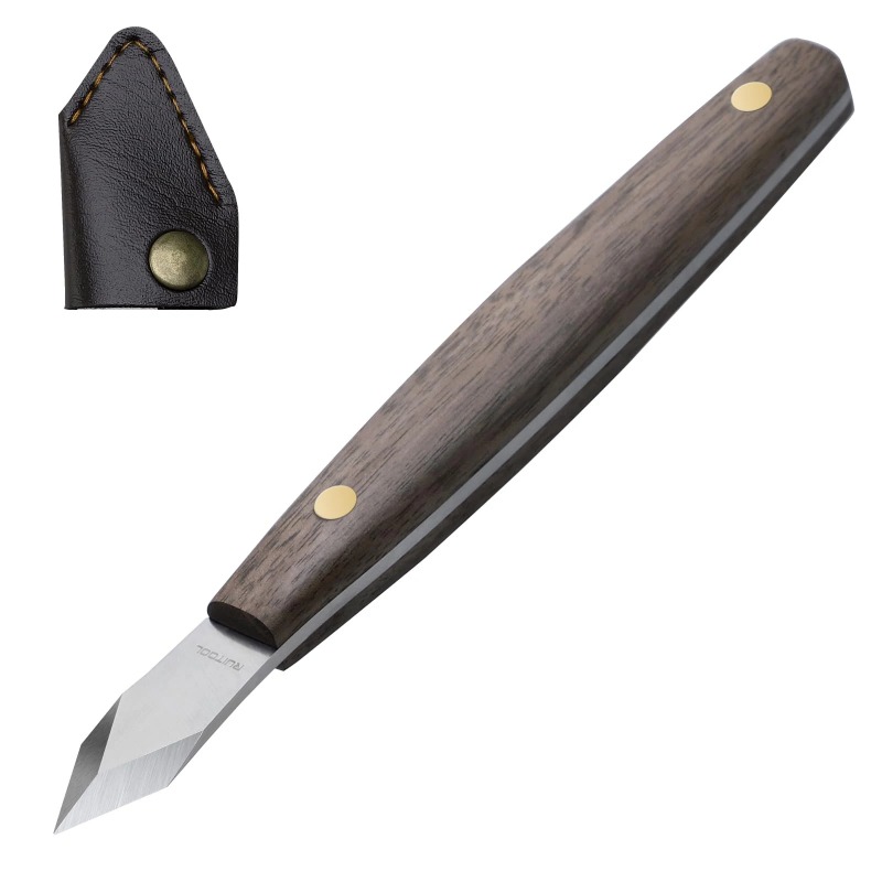 Handmade carving knife, thin e - Leatherwork Knife Sheath review and price