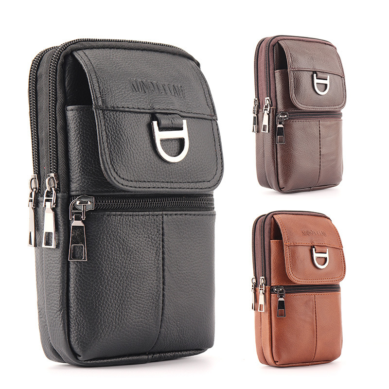 Men's Leather Waist Bag - Larg - Leather Work Bag Men review and price