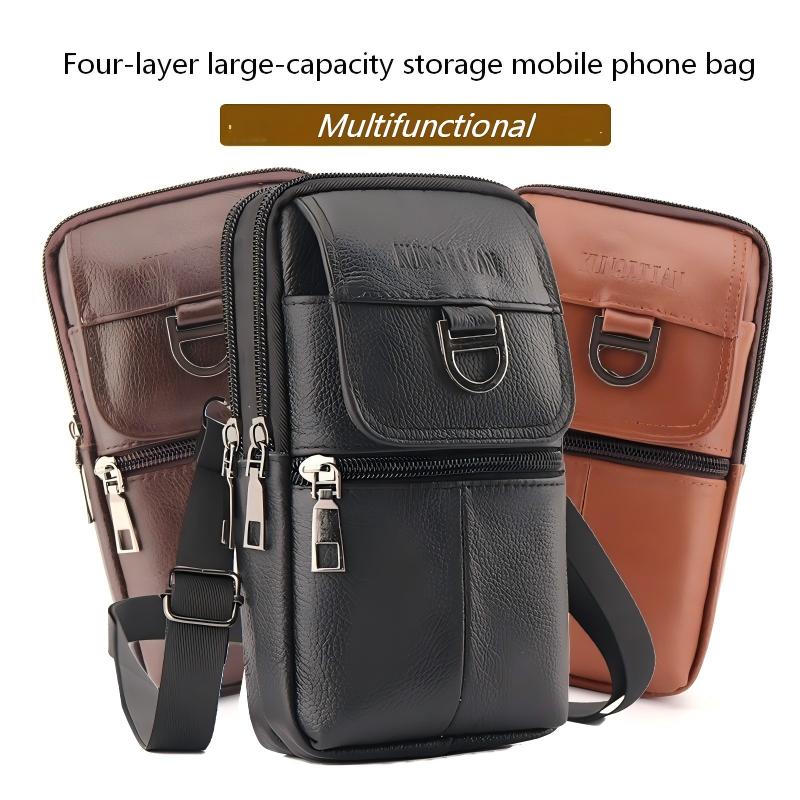 Men's Leather Waist Bag - Larg - Leather Work Bag Men review and price
