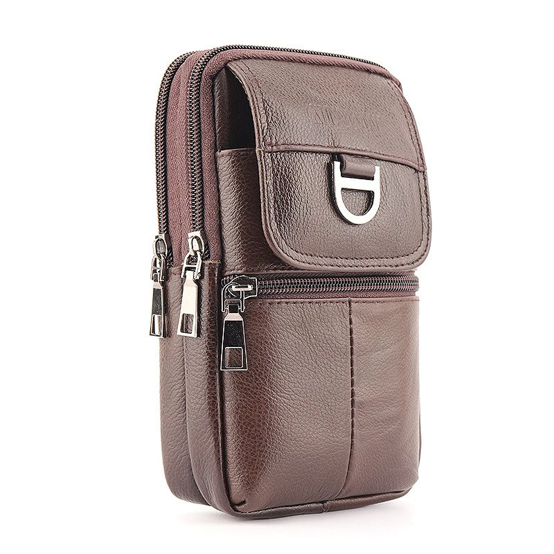 Men's Leather Waist Bag - Larg - Leather Work Bag Men review and price