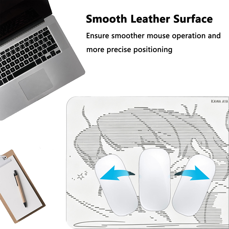 1Pcs Leather Mouse Pad Anime A - Leatherwork Desk review and price